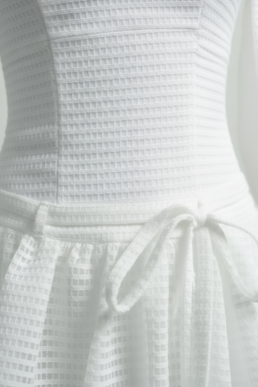 Midnight Bloom Bubble Dress