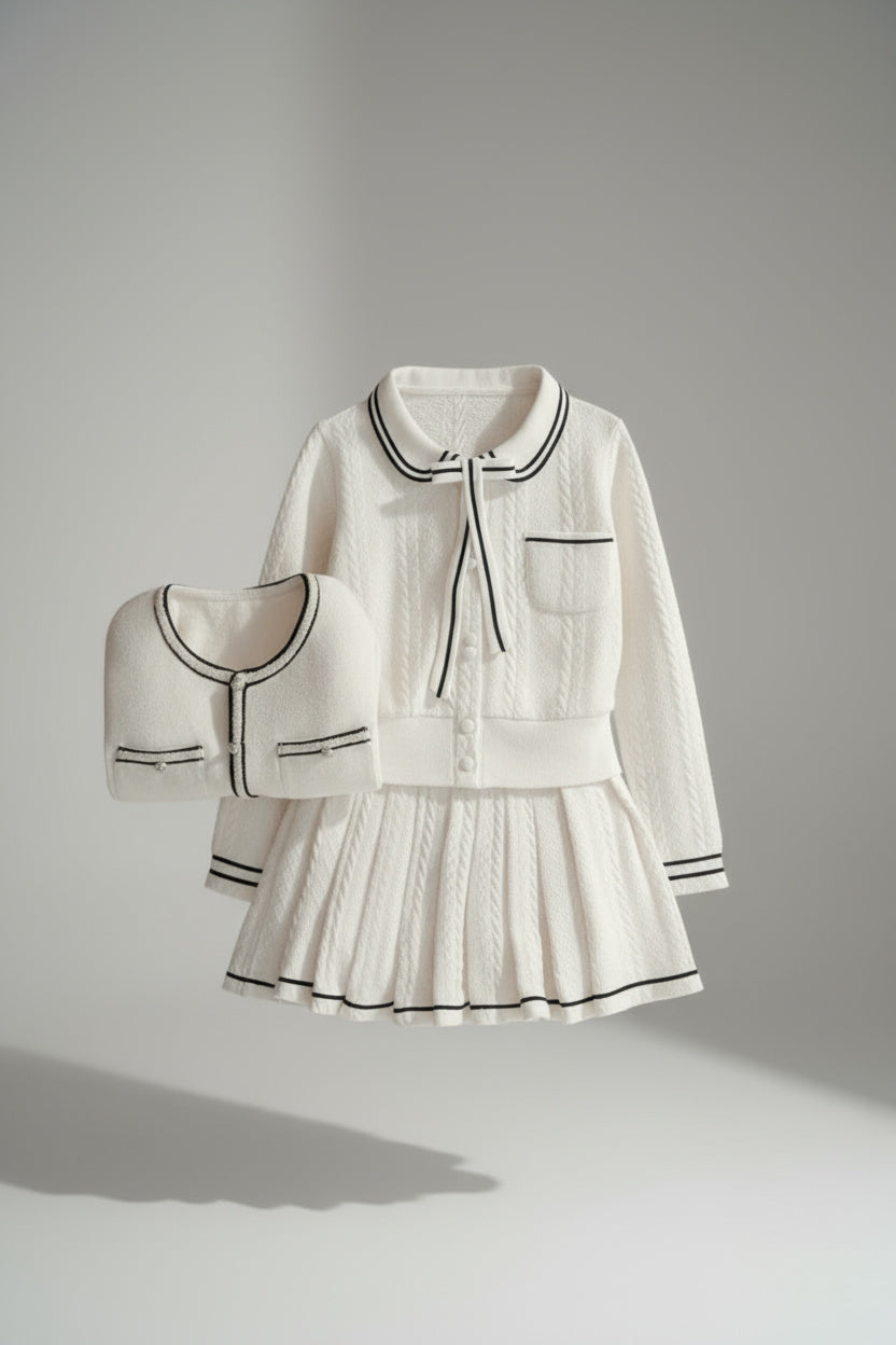 Chanel Academia 3-Piece Knit Set