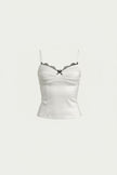 Midnight Lace Trim Camisole