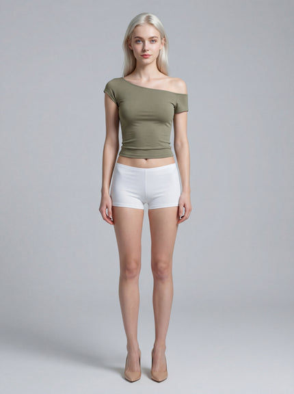 Everyday Muse One-Shoulder Tee