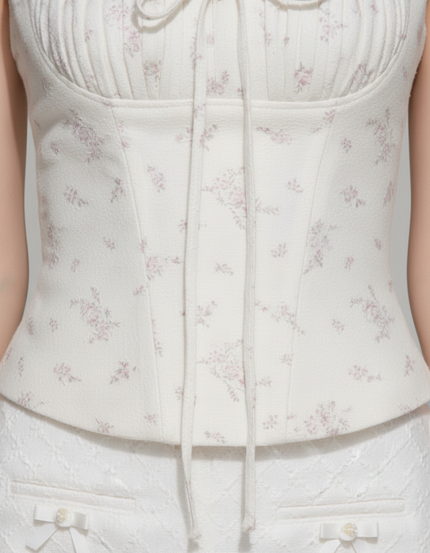 Vintage Lace Garden Corset Top