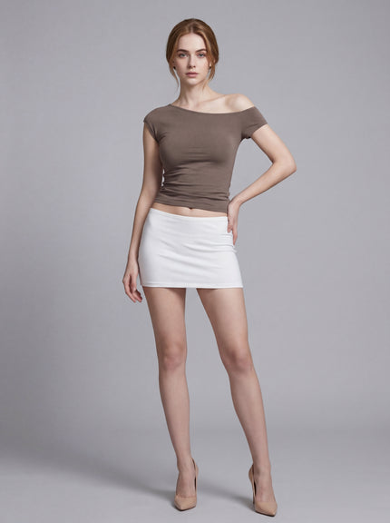 Everyday Muse One-Shoulder Tee