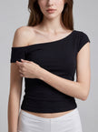 Everyday Muse One-Shoulder Tee