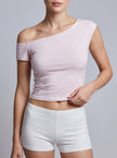 Everyday Muse One-Shoulder Tee