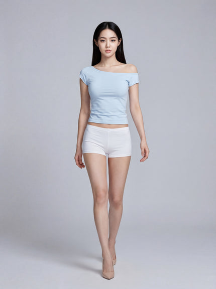 Everyday Muse One-Shoulder Tee