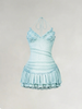 Skyfall Ruffle Mini Dress