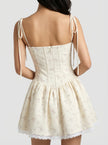 Blossom Cream Corset Mini