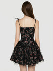 Midnight Roselle Corset Dress