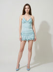 Skyfall Ruffle Mini Dress