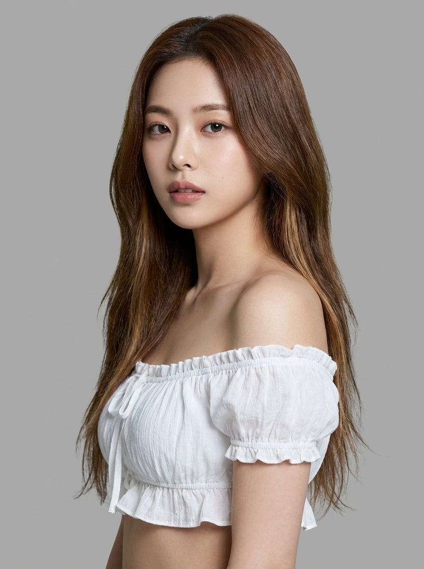 Santorini Breeze Off-Shoulder Maxi Set