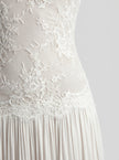 Aurelia Lace Halter Bridal Gown