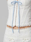 Bluebow Corset Mini Set – White