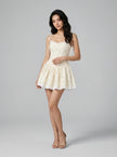 Blossom Cream Corset Mini