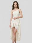 Celeste Asymmetrical Draped Gown
