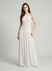 Aurelia Lace Halter Bridal Gown