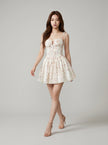 Ivory Garden Corset Dress