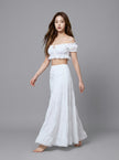 Santorini Breeze Off-Shoulder Maxi Set