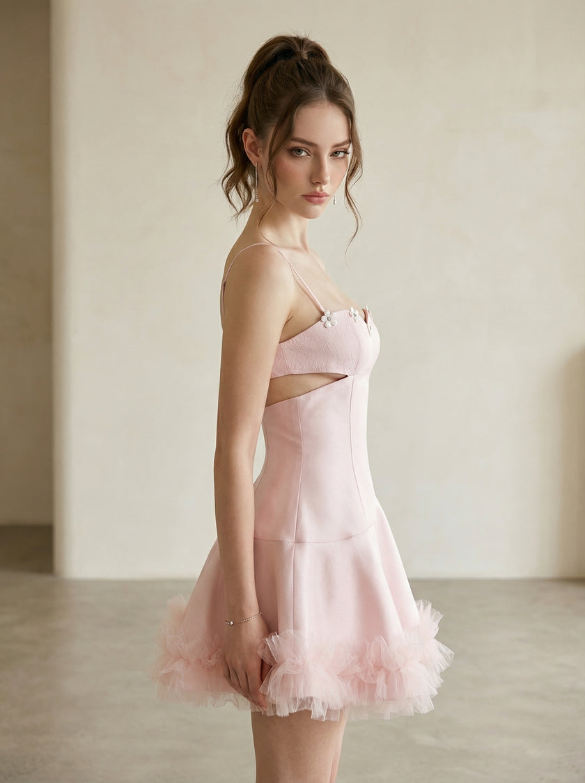 Rosalie Floral Corset Mini Dress