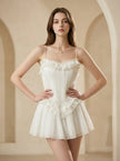 Elise Ruffle Corset Mini Dress